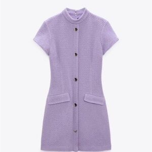 Lilac mini dress